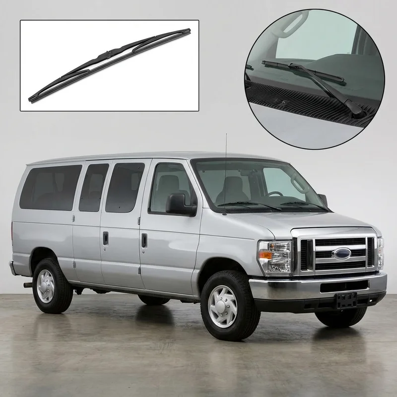 Passenger Side Wiper Blade for Ford Econoline Wagon (2010 - 2014) - 1